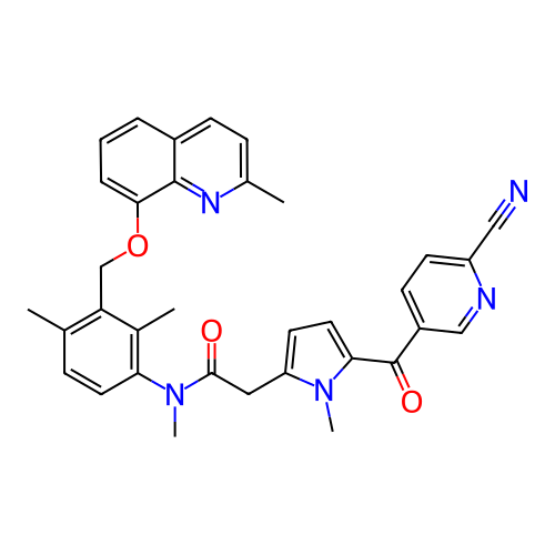 Chemical structure of BindingDB Monomer ID 50126262