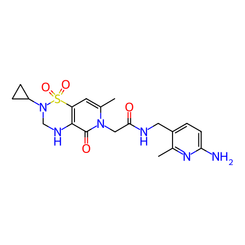 Chemical structure of BindingDB Monomer ID 50126484