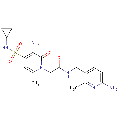Chemical structure of BindingDB Monomer ID 50126496