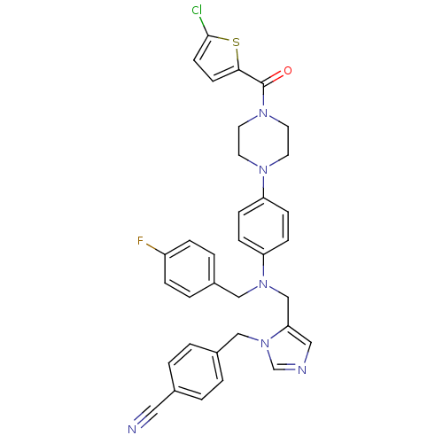 Chemical structure of BindingDB Monomer ID 50126544