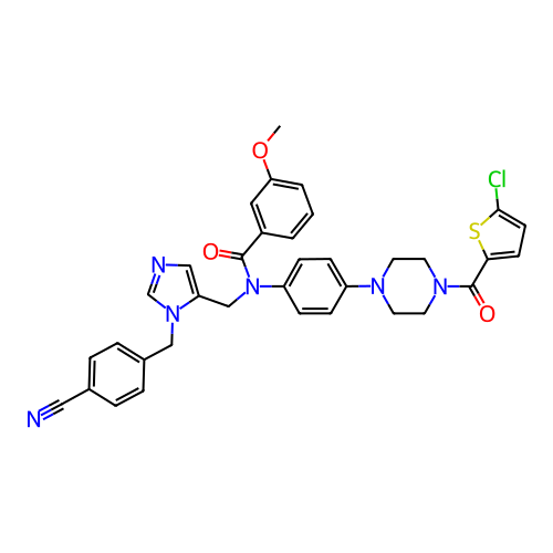 Chemical structure of BindingDB Monomer ID 50126545