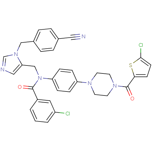 Chemical structure of BindingDB Monomer ID 50126551