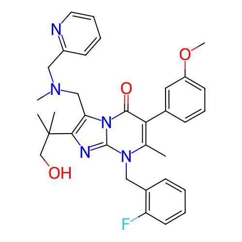 Chemical structure of BindingDB Monomer ID 50127195