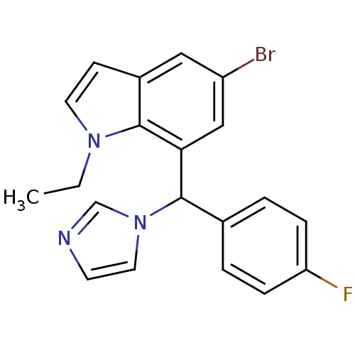 Chemical structure of BindingDB Monomer ID 50127287