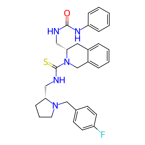 Chemical structure of BindingDB Monomer ID 50127343