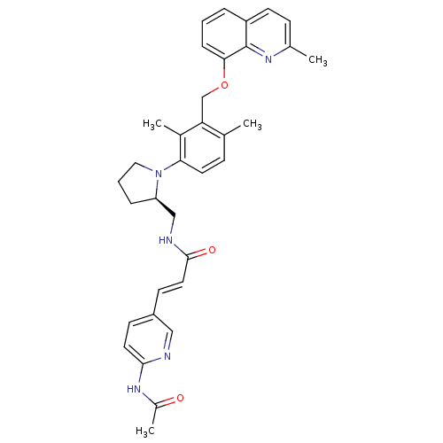 Chemical structure of BindingDB Monomer ID 50128295