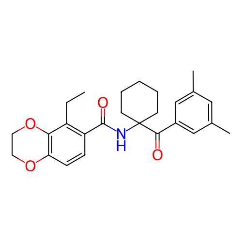 Chemical structure of BindingDB Monomer ID 50128297