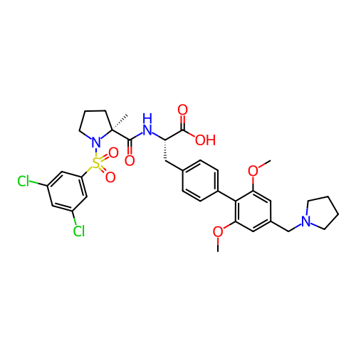Chemical structure of BindingDB Monomer ID 50128326