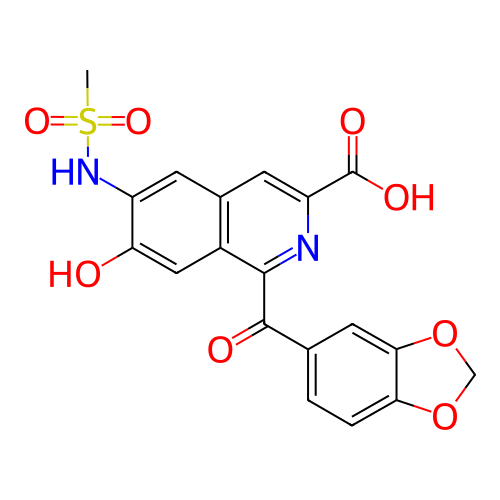 Chemical structure of BindingDB Monomer ID 50128429