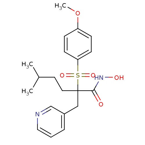 Chemical structure of BindingDB Monomer ID 50128596