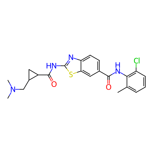 Chemical structure of BindingDB Monomer ID 50129327