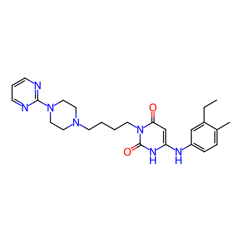Chemical structure of BindingDB Monomer ID 50129755
