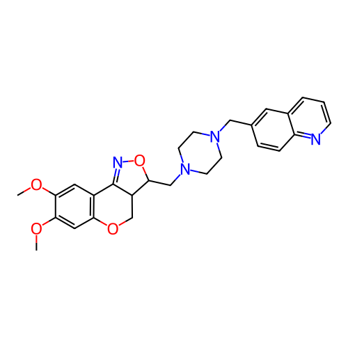 Chemical structure of BindingDB Monomer ID 50131367