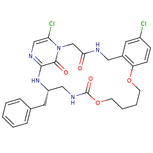 Chemical structure of BindingDB Monomer ID 50131465