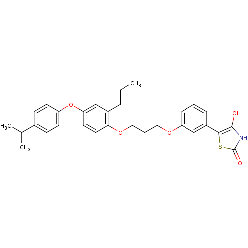 Chemical structure of BindingDB Monomer ID 50131509