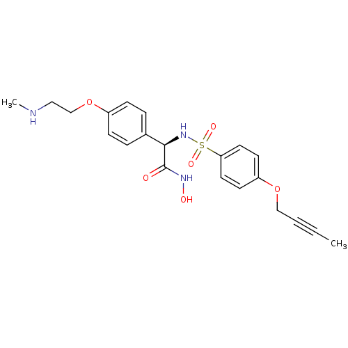 Chemical structure of BindingDB Monomer ID 50131525