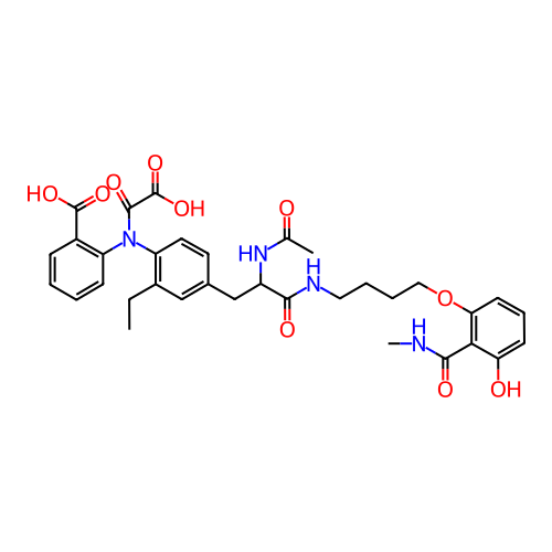 Chemical structure of BindingDB Monomer ID 50131546