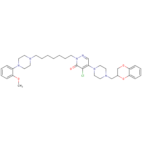 Chemical structure of BindingDB Monomer ID 50131708