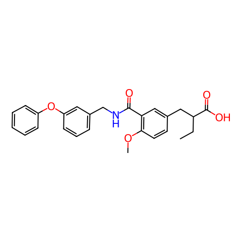 Chemical structure of BindingDB Monomer ID 50131747