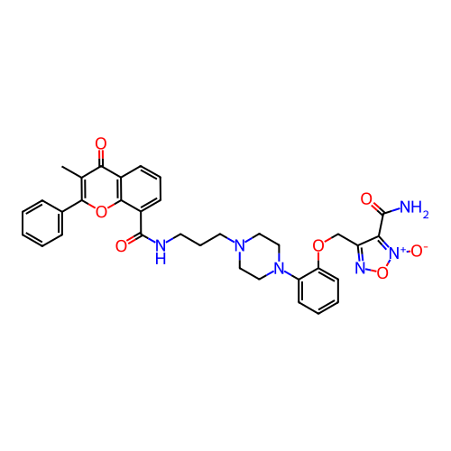 Chemical structure of BindingDB Monomer ID 50131888