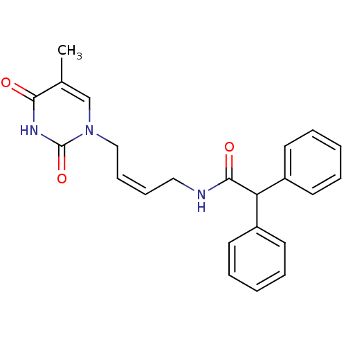 Chemical structure of BindingDB Monomer ID 50132256