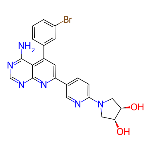 Chemical structure of BindingDB Monomer ID 50132273