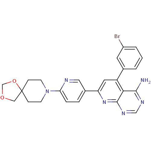 Chemical structure of BindingDB Monomer ID 50132276