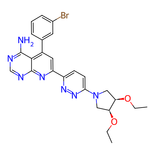 Chemical structure of BindingDB Monomer ID 50132279