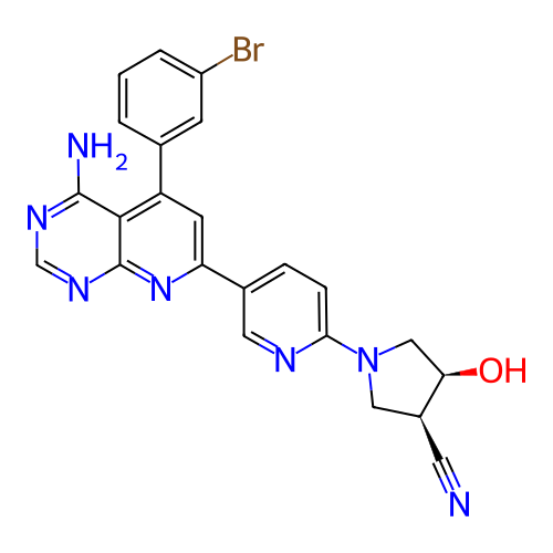 Chemical structure of BindingDB Monomer ID 50132281