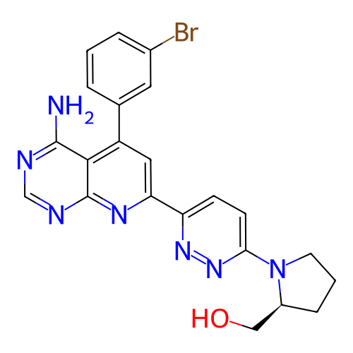 Chemical structure of BindingDB Monomer ID 50132282
