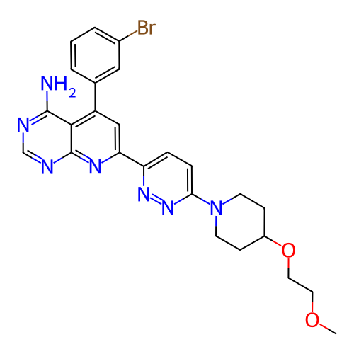 Chemical structure of BindingDB Monomer ID 50132284