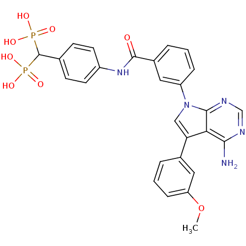 Chemical structure of BindingDB Monomer ID 50132323
