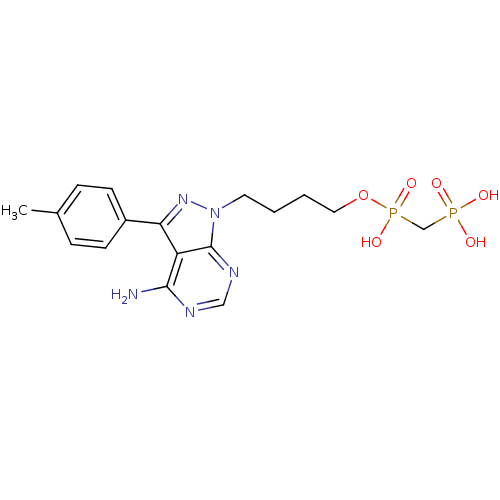 Chemical structure of BindingDB Monomer ID 50132326