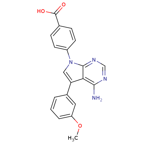 Chemical structure of BindingDB Monomer ID 50132332