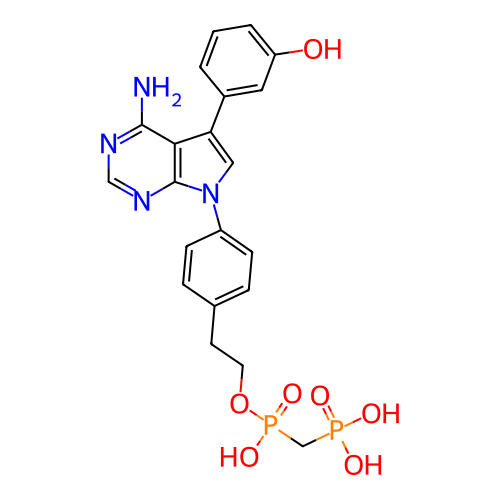 Chemical structure of BindingDB Monomer ID 50132334