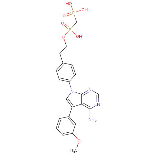 Chemical structure of BindingDB Monomer ID 50132338