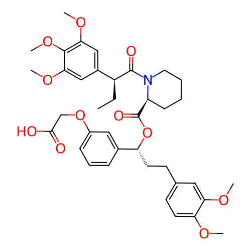 Chemical structure of BindingDB Monomer ID 50132541