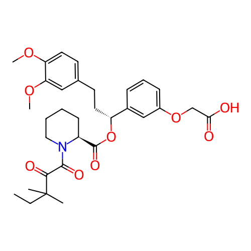 Chemical structure of BindingDB Monomer ID 50132556