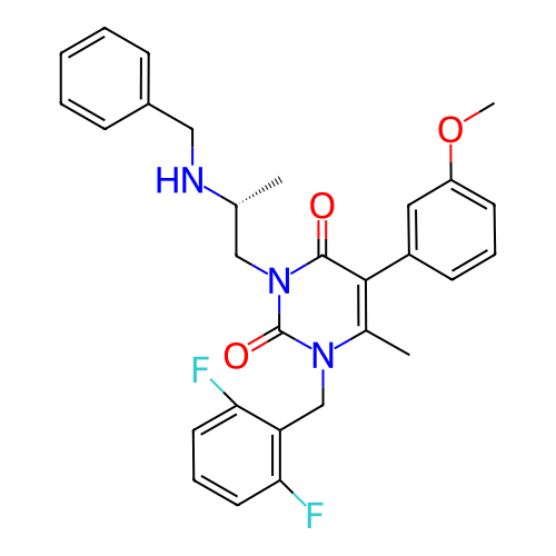 Chemical structure of BindingDB Monomer ID 50132721