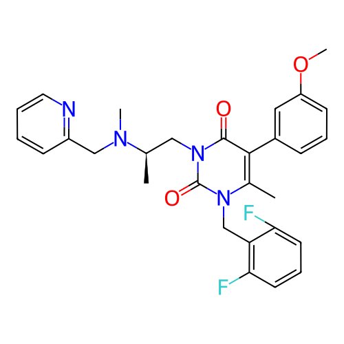 Chemical structure of BindingDB Monomer ID 50132726