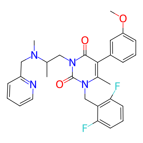 Chemical structure of BindingDB Monomer ID 50132733