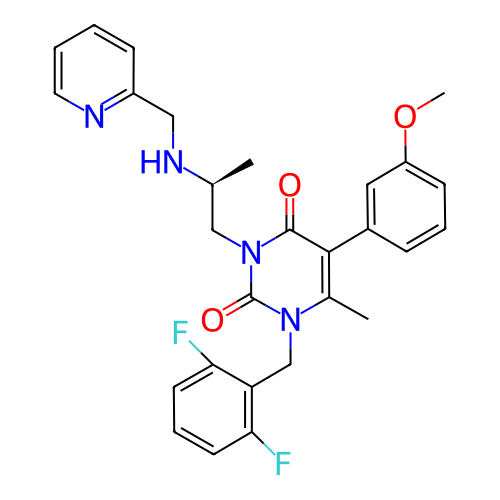 Chemical structure of BindingDB Monomer ID 50132742