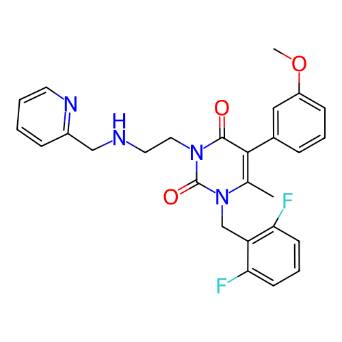 Chemical structure of BindingDB Monomer ID 50132743