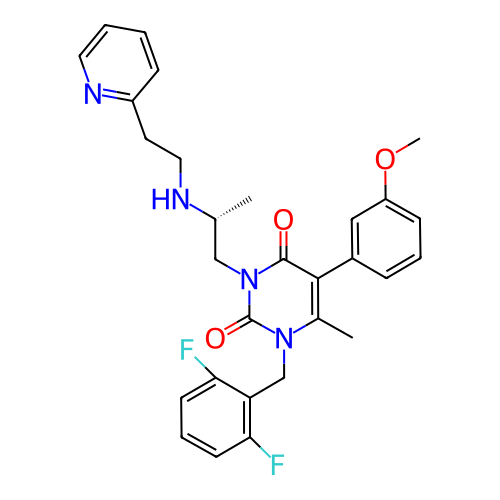 Chemical structure of BindingDB Monomer ID 50132745