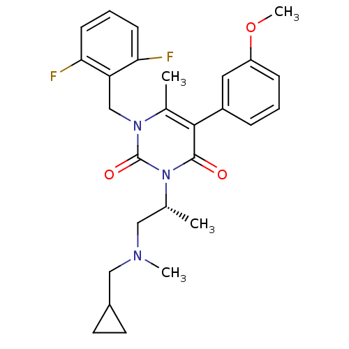 Chemical structure of BindingDB Monomer ID 50132754