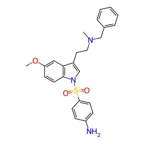 Chemical structure of BindingDB Monomer ID 50132847