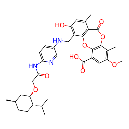Chemical structure of BindingDB Monomer ID 50132874