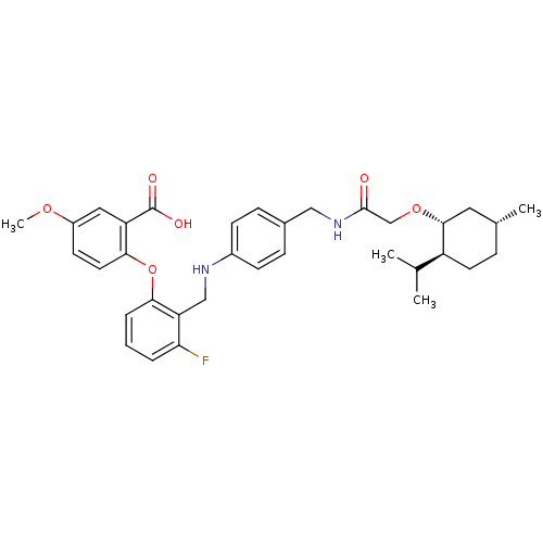 Chemical structure of BindingDB Monomer ID 50132877