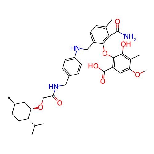 Chemical structure of BindingDB Monomer ID 50132881