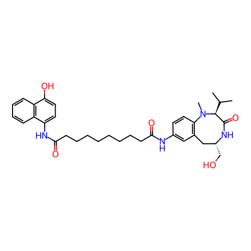 Chemical structure of BindingDB Monomer ID 50133240